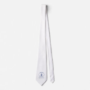 Shop Local, Shop Small blue pineapple Tie