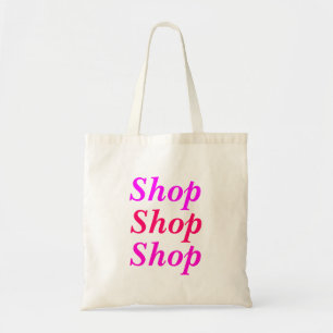 Shop Shop Shop Travel Tote Bag
