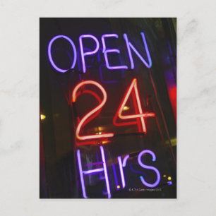 Shop Sign Postcard