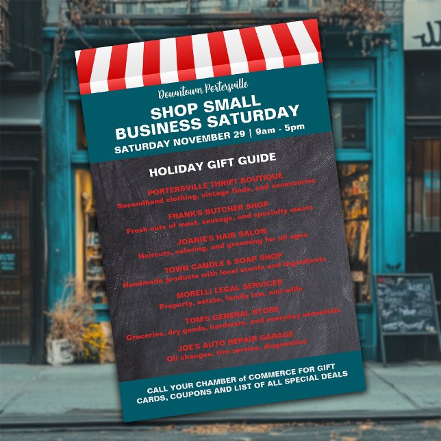 Shop Small Businesses Event Flyer (Creator Uploaded)