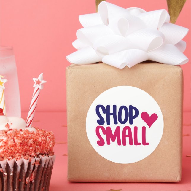 Shop Small - Small Business Sticker (Party)