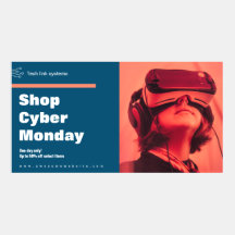 Shop Tech Cyber Monday Promotion Facebook Post