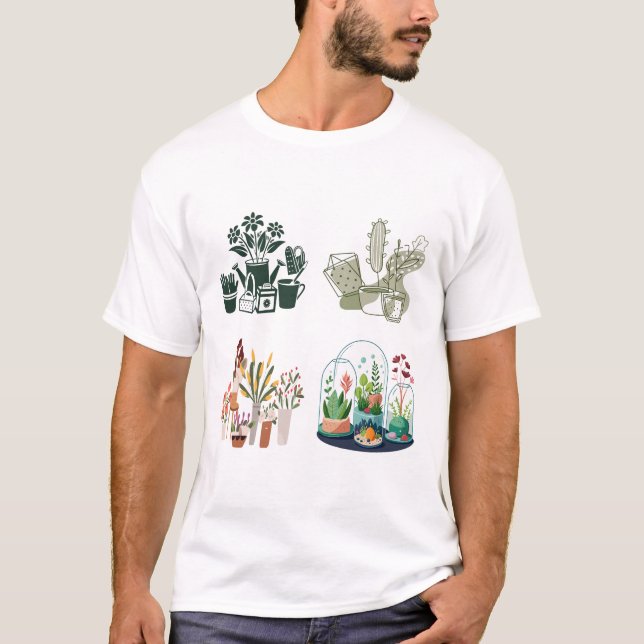 Shop Unique Gifts for Plant Lovers  T-Shirt (Front)