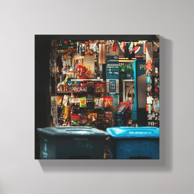 Shop Window Canvas Print (Front)