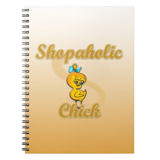 Shopaholic Chick Notebook (Front)