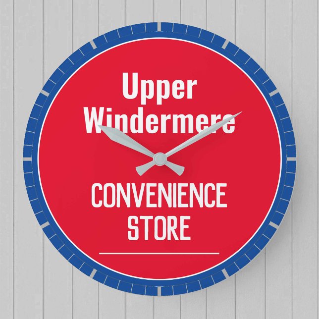 Shopkeeper Local Stores Wall Clock (Creator Uploaded)