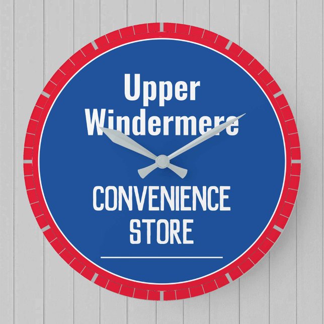 Shopkeeper Local Stores Wall Clock (Creator Uploaded)