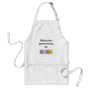 Shopna periodic table name apron