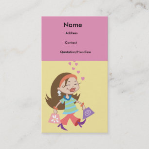 Shopper business card