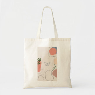 Shopper in Beige Cotton Tragetasche Jutetasche  Tote Bag