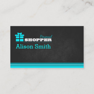 Shopper personnel business card