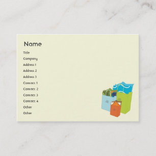 Shopping Bags - Chubby Business Card