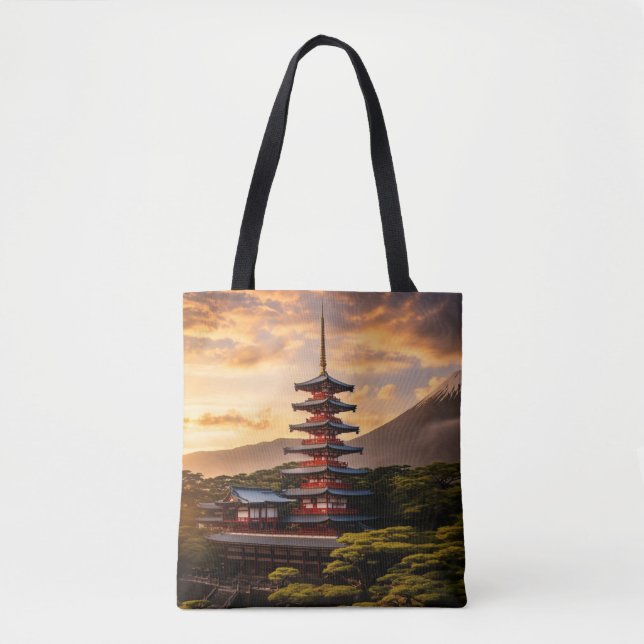 shopping beg tote bag (Front)