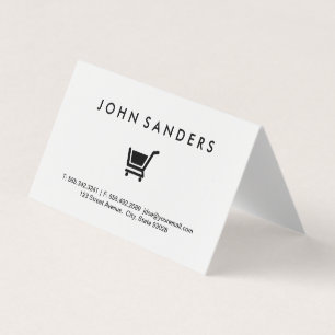 Shopping Cart / E commerce Business Card