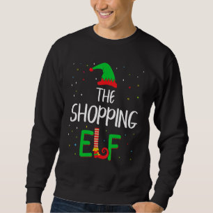 Shopping Elf Family Matching Christmas Pjs Funny Sweatshirt