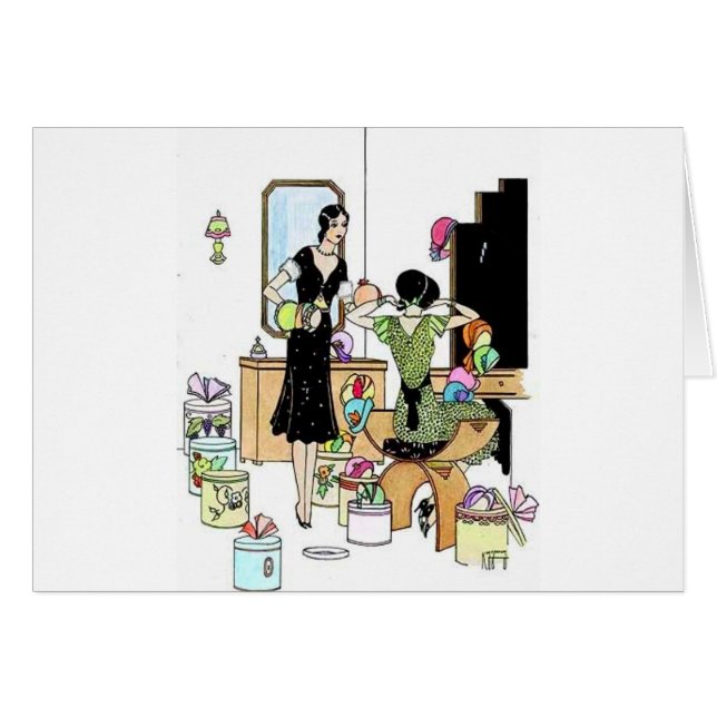 Shopping for hats (Front Horizontal)