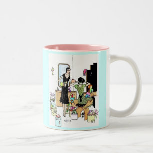 Shopping for hats Two-Tone coffee mug