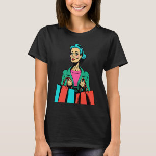 Shopping Frenzy Pop Shopping Mom 2 T-Shirt