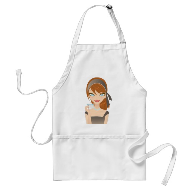 Shopping Girl Standard Apron (Front)