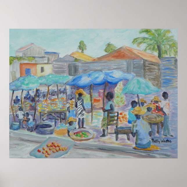 SHOPPING IN HAITI Poster (Front)