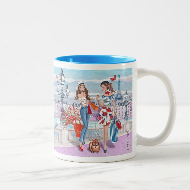 Shopping in Paris | Mug (Right)