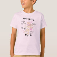 Shopping in Paris T-Shirt