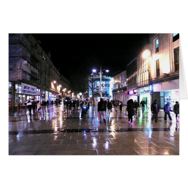 Shopping in the Rain (Front Horizontal)