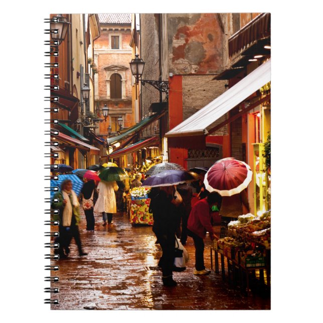 Shopping in the Rain Notebook (Front)