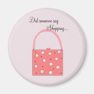 Shopping is Fun Magnet