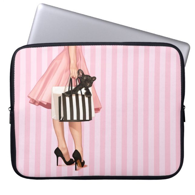 Shopping Laptop Sleeve (Front)
