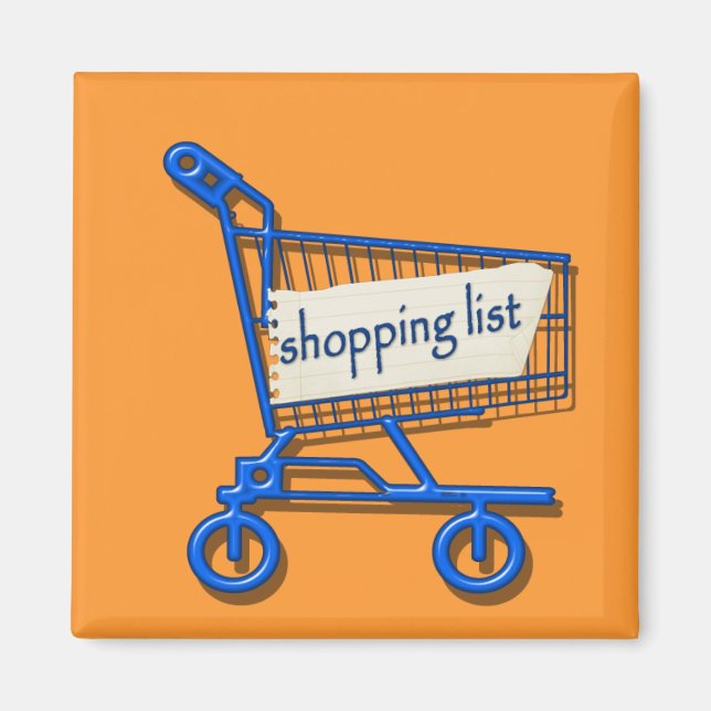shopping list magnet (Front)