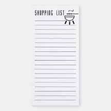Shopping List
