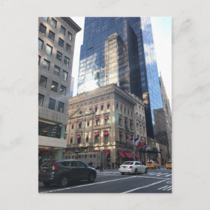 Shopping on Fifth Avenue Midtown New York City NYC Postcard
