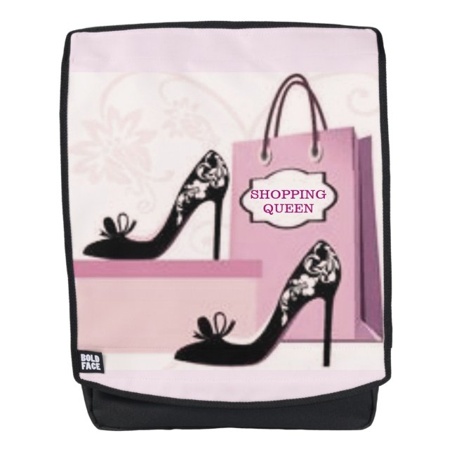 SHOPPING QUEEN COLLECTION BACKPACK (Front)