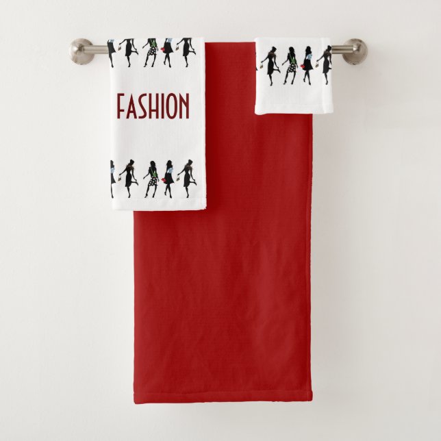 SHOPPING QUEEN COLLECTION BATH TOWEL SET (Insitu)