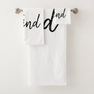 SHOPPING QUEEN COLLECTION BATH TOWEL SET