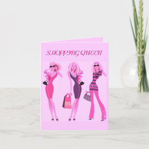 SHOPPING QUEEN COLLECTION CARD
