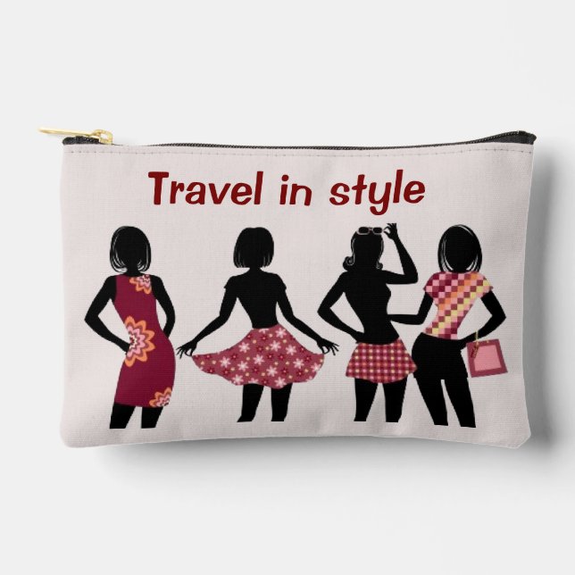 Shopping Queen Collection -Ladies  Accessory Pouch (Front)