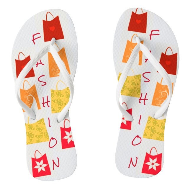 Shopping Queen Collection-Ladies  Flip Flops (Footbed)