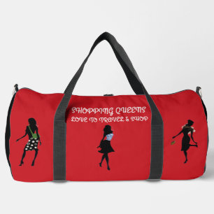 Shopping Queen Collection-Ladies Large Duffle Bag