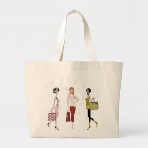 SHOPPING QUEEN COLLECTION LARGE TOTE BAG