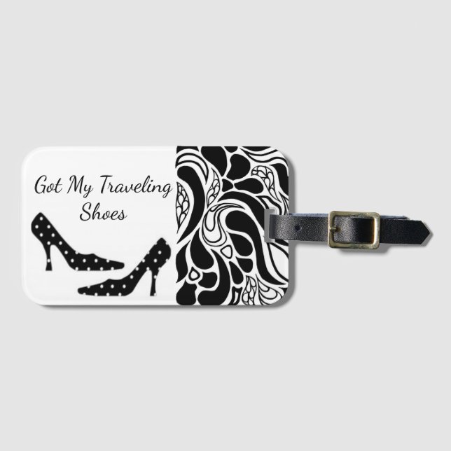 Shopping Queen Collection  Luggage Tag (Front Horizontal)