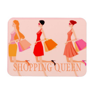 SHOPPING QUEEN COLLECTION MAGNET