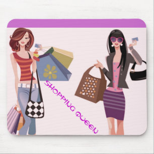SHOPPING QUEEN COLLECTION MOUSE PAD