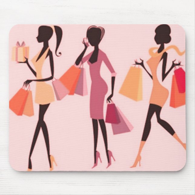 SHOPPING QUEEN COLLECTION MOUSE PAD (Front)