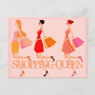 Shopping Queen Collection - Postcard