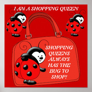 SHOPPING QUEEN COLLECTION POSTER
