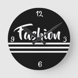 SHOPPING QUEEN COLLECTION - ROUND CLOCK