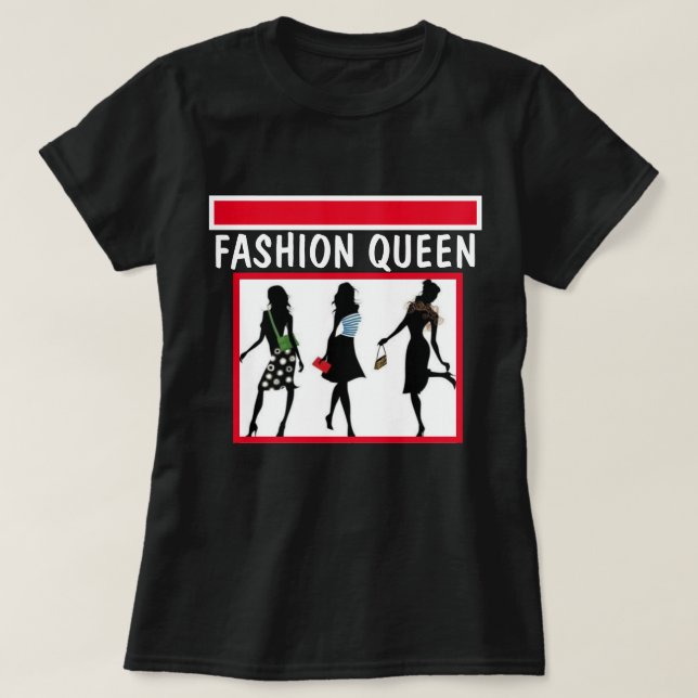 SHOPPING QUEEN COLLECTION T-Shirt (Design Front)