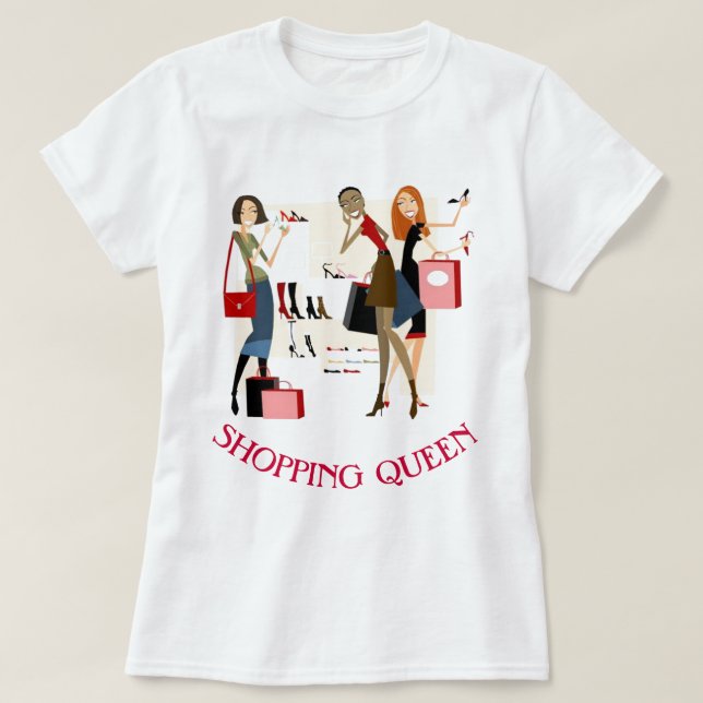 Shopping Queen Collection T-Shirt (Design Front)